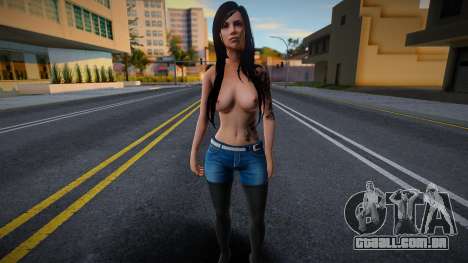 Monki Sexy Topless para GTA San Andreas