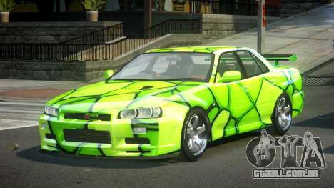 Nissan Skyline SP R34 S3 para GTA 4