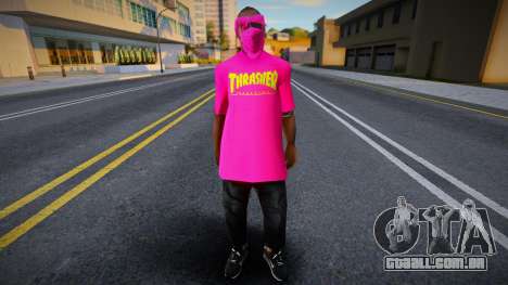 Ballas 1 - Trasher para GTA San Andreas