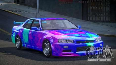 Nissan Skyline SP R34 S6 para GTA 4