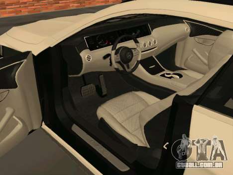 Mercedes-Benz S63 AMG (W222) coupe para GTA San Andreas
