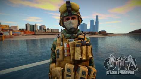 Call Of Duty Modern Warfare - Woodland Marines 2 para GTA San Andreas