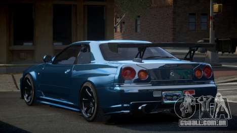 Nissan Skyline R34 PSI Qz para GTA 4