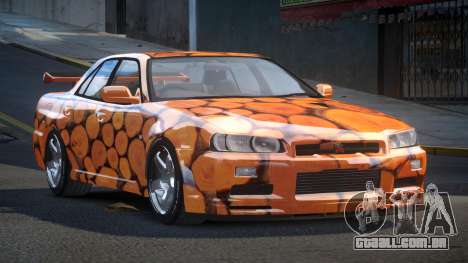 Nissan Skyline SP R34 S8 para GTA 4