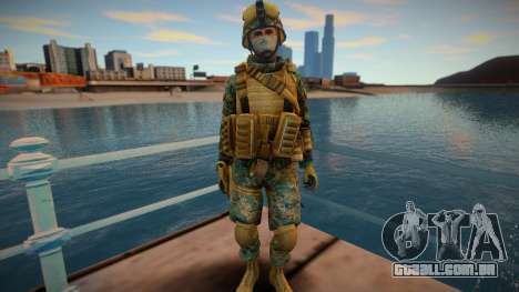 Call Of Duty Modern Warfare - Woodland Marines 8 para GTA San Andreas