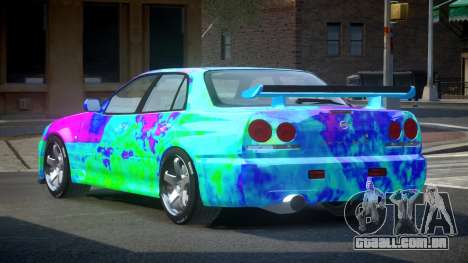 Nissan Skyline SP R34 S6 para GTA 4