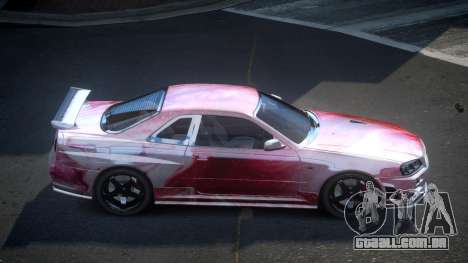 Nissan Skyline R34 GS-U S3 para GTA 4