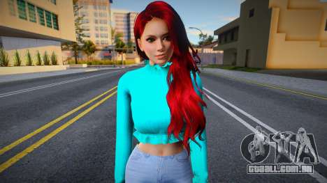 Helena Douglas v16 (good model) para GTA San Andreas