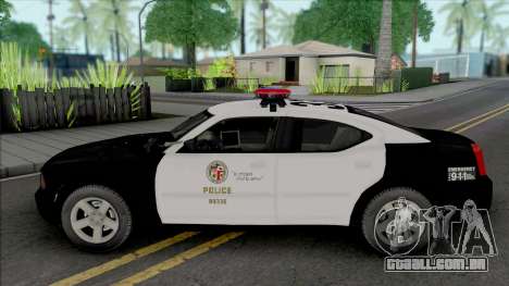 Dodge Charger 2007 LAPD v2 para GTA San Andreas