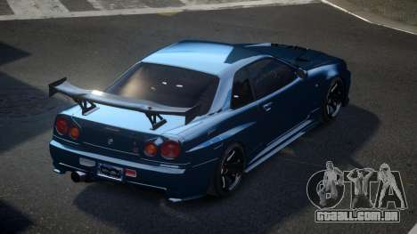 Nissan Skyline R34 PSI Qz para GTA 4