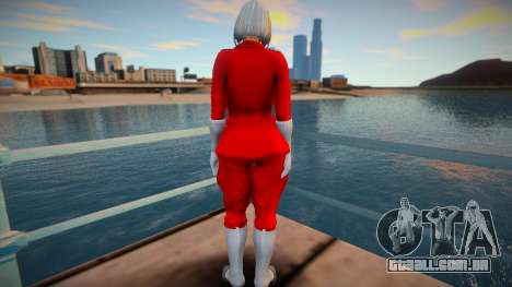 KOF Soldier Girl Different 6 - Red Topless 2 para GTA San Andreas