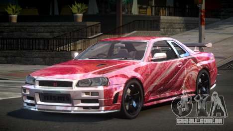 Nissan Skyline R34 GS-U S3 para GTA 4