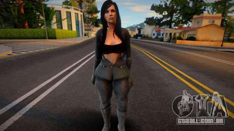 Skyrim Monki Sexy Black Soldier 1 para GTA San Andreas