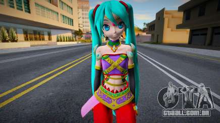 PDFT Hatsune Miku Arabian para GTA San Andreas