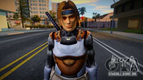 Dead Or Alive 5 - Hayate (Costume 1) para GTA San Andreas