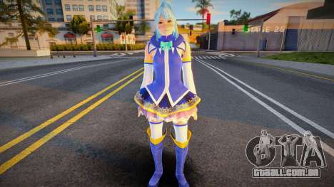 Marie cosplay: Aqua-Sama from Konosuba para GTA San Andreas