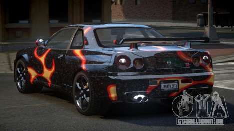 Nissan Skyline R34 G-Style S6 para GTA 4