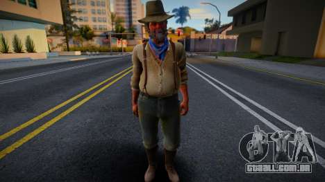 Uncle (from RDR2) para GTA San Andreas