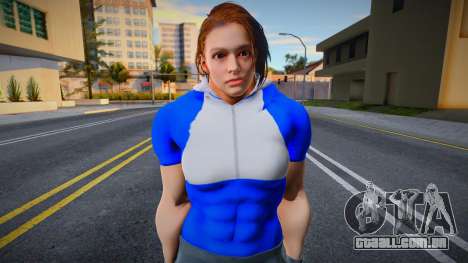 Jill Valentine bigger (from RE3 remake) para GTA San Andreas