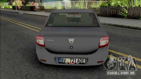 Dacia Logan Mk2 2013 para GTA San Andreas