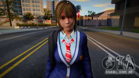 DOAXVV Misaki - Autumn School Wear 2 para GTA San Andreas