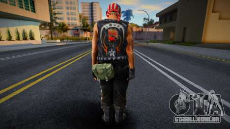 Dead Or Alive 5 - Bass Armstrong (Costume 1) 2 para GTA San Andreas