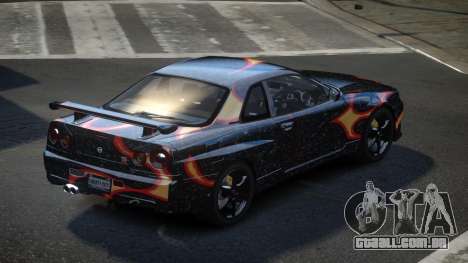 Nissan Skyline R34 G-Style S6 para GTA 4