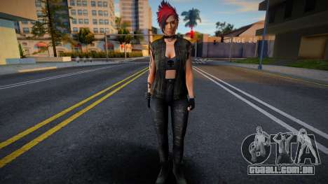 DOA Mila Fashion Casual Style Custom Biker 1 para GTA San Andreas