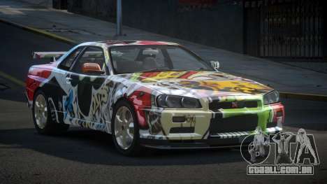 Nissan Skyline R34 G-Style S10 para GTA 4