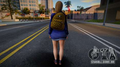 DOAXVV Misaki - Autumn School Wear 2 para GTA San Andreas