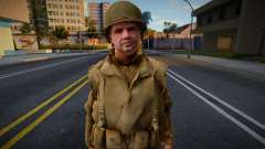 Call of Duty 2 American Soldiers 1 para GTA San Andreas