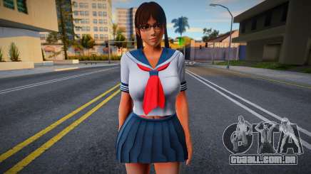 DOA Ayame Summer School Uniform Suit para GTA San Andreas