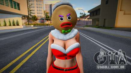 Mai Shiranui Berry Burberry Christmas Special 3 para GTA San Andreas