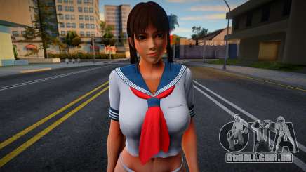 DOA Ayame Summer School Uniform Suit (skirt) para GTA San Andreas