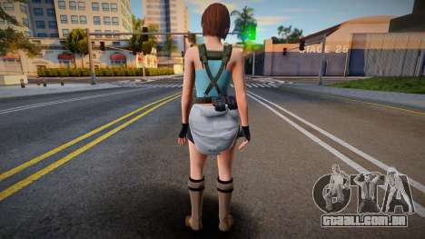 Jill Valentine (Kasumi) Resident Evil 3 para GTA San Andreas