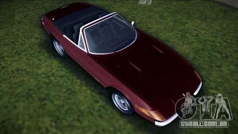 1971 Ferrari 365 GTS 4 Daytona para GTA Vice City