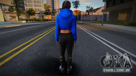 Lara Croft Fashion Casual - Los Santos Tuners 2 para GTA San Andreas