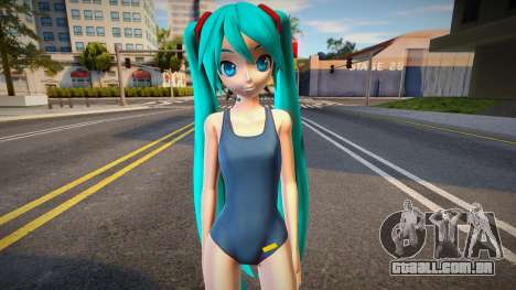 PDFT Hatsune Miku Swinwear S para GTA San Andreas