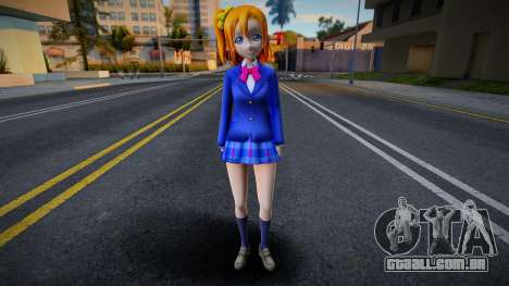 Love Live skin 43 para GTA San Andreas