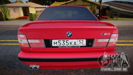 BMW M5 E34 Light tuning para GTA San Andreas
