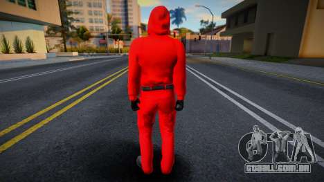 Male Random Guard N2 Squid Game para GTA San Andreas