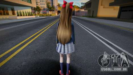 Love Live skin 8 para GTA San Andreas