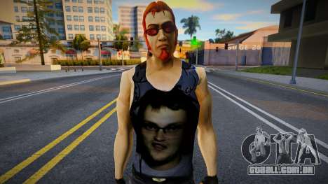 Postal Dude em uma camiseta com Kuplinov para GTA San Andreas
