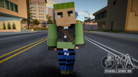 Rebel - Half-Life 2 from Minecraft 7 para GTA San Andreas