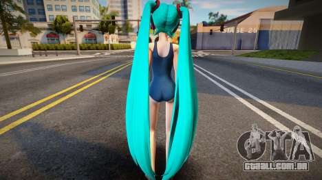 PDFT Hatsune Miku Swinwear S para GTA San Andreas