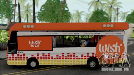 MAN 107.5 Wish Radio Bus para GTA San Andreas