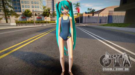 PDFT Hatsune Miku Swinwear S para GTA San Andreas