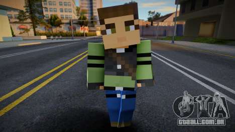 Rebel - Half-Life 2 from Minecraft 4 para GTA San Andreas