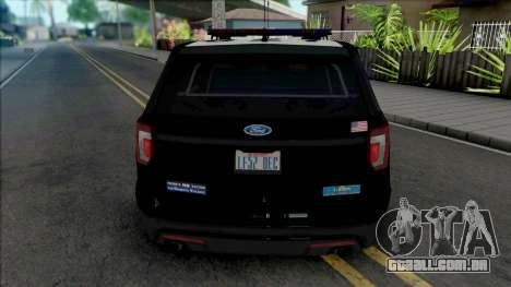 Ford Explorer 2017 LAPD para GTA San Andreas