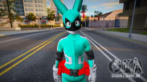 Izuku Midoriya(Hero Costume) from My Hero Academ para GTA San Andreas